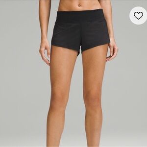 Lululemon Black Speed Up Shorts